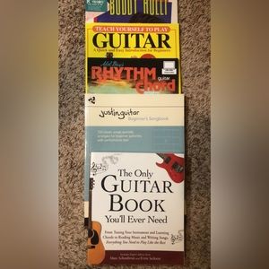 Guitar Books (ALL 5 BOOKS BRAND NEW)
